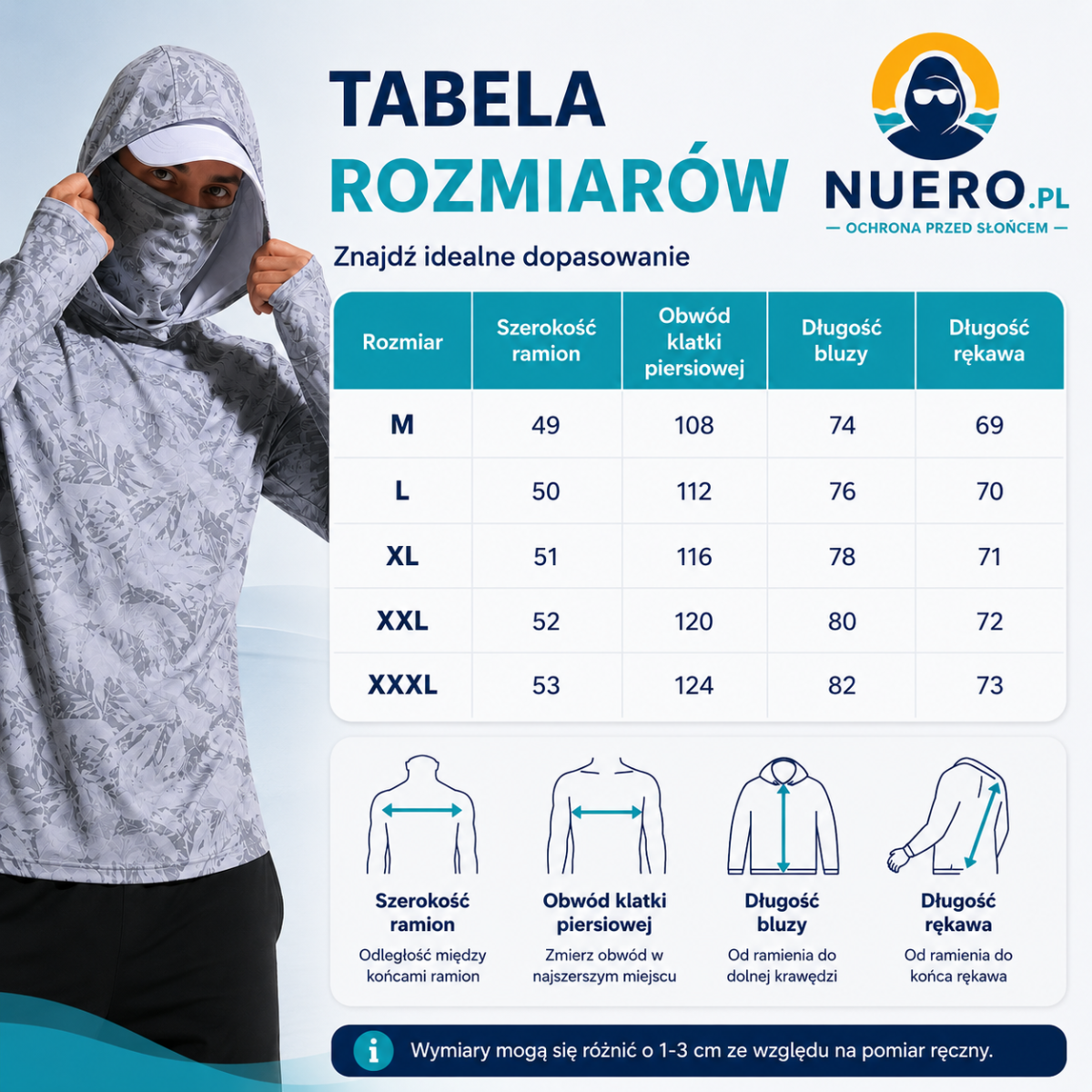 Nuero™ - Bluza przeciwsłoneczna UPF 50+