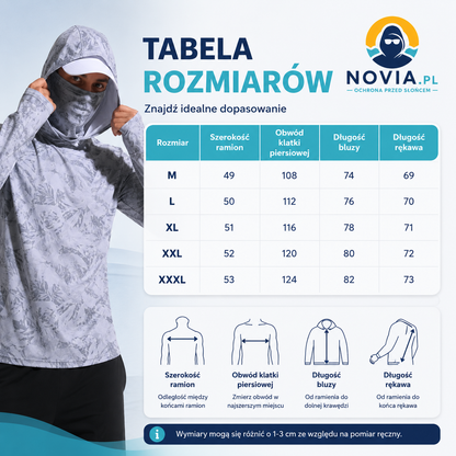 Novia™ - Bluza przeciwsłoneczna UPF 50+